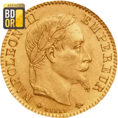 10 Frs Napoléon III Lauré 1862