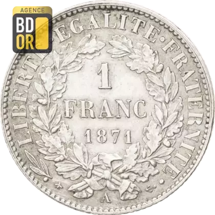 1 Franc Cérès 1871