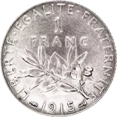 1 Franc Semeuse Argent