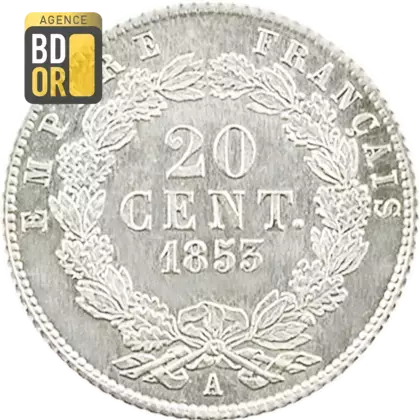 20 Cent. Napoléon III Grosse Tête