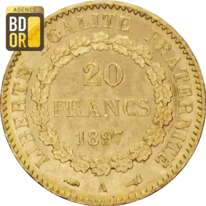 20 Francs Génie
