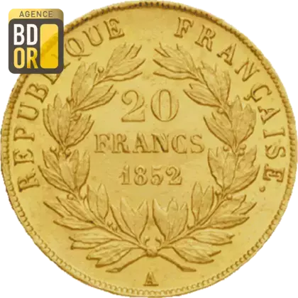 20 Frs Louis-Napoléon Bonaparte