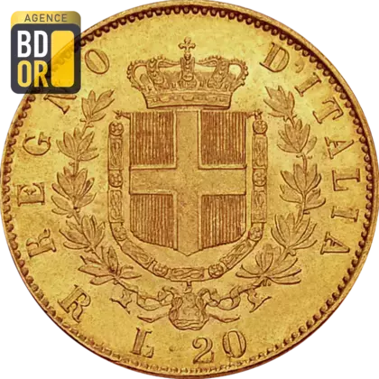 20 Lires Or Victor Emmanuel II