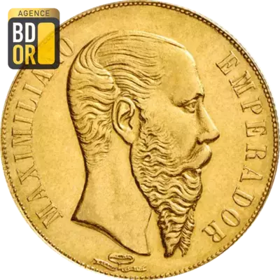 20 Pesos Maximilian 1866