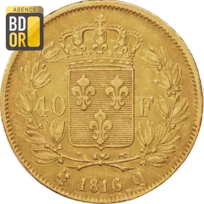 40 Frs Louis XVIII