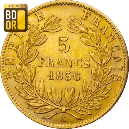 5 Frs Napoléon III, Gd module