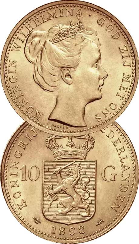 Pièce d’or 10 Gulden