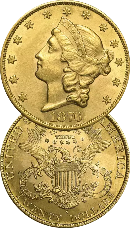 Pièce d'or 20 Dollars Liberty