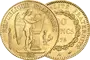Pièce d'or 20 francs Génie