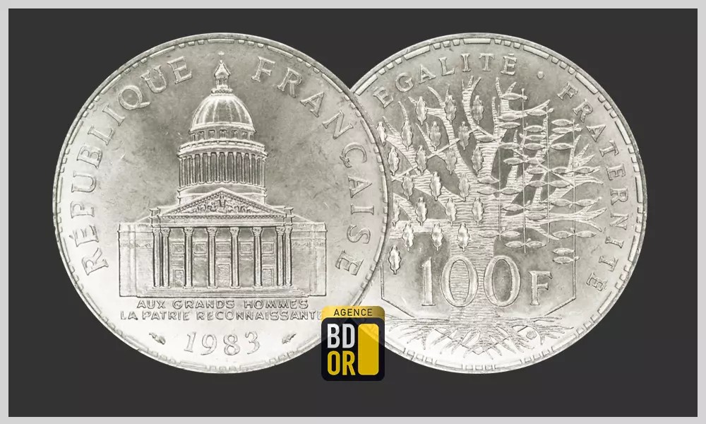 100 Francs Argent