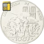 Pièce 100 Francs Libération Paris 1994 100 Francs Liberation Paris 1994