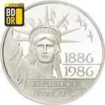 100 Francs Liberte 1986