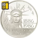 Pièce 100 Francs Liberte 1986 100 Francs Liberte 1986