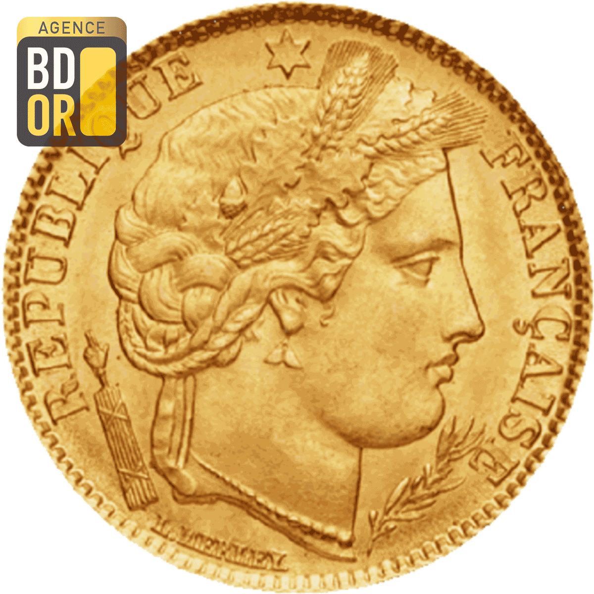 10 Francs Ceres 1850 1851