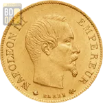 10 Francs Or Napoleon III Grand Module 10 Francs Or Napoleon III Grand Module