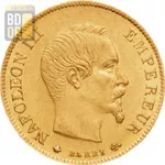 10 Francs Or Napoléon III Tête Nue