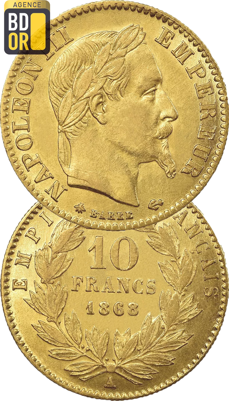 10 Francs or Napoleon Laure