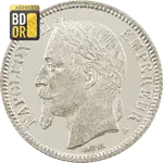 Piece 1 franc Napoleon III 1 franc Napoleon III