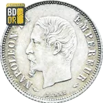 Piece 20 Centimes Napoleon Tête Nue 20 Centimes Napoleon