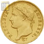 20 Francs Napoléon 1er Lauré Empire 20 Francs Napoléon 1er Lauré Empire