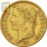 20 Francs Napoléon 1er Lauré République 20 Francs Napoléon 1er Lauré République