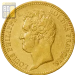 20 Francs Or Louis-Philippe 1er Non Lauré 20 Francs Or Louis-Philippe 1er Non Lauré