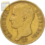 20 Francs Or Napoléon 1er tête nue 1806 et 1807 20 Francs Or Napoléon 1er tête nue 1806 et 1807