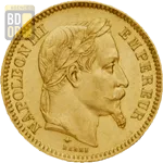 20 Francs Or Napoléon III Tête Laurée 20 Francs Or Napoléon III Tête Laurée