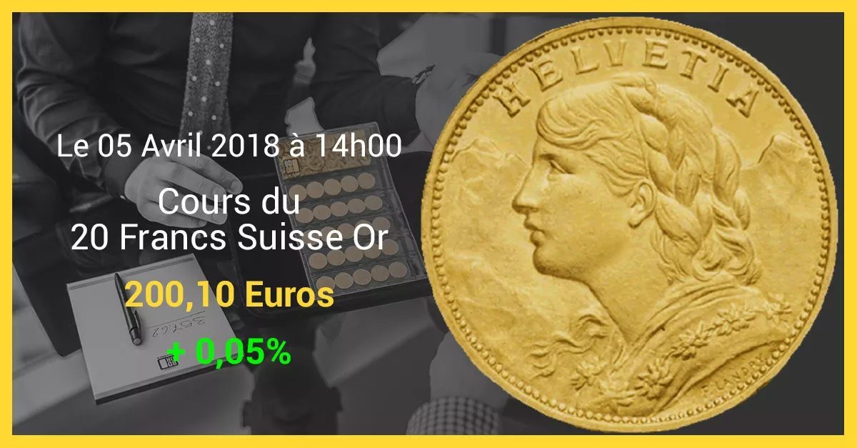 20 Francs Suisse Vreneli