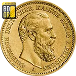 20 Mark Friedrich III Empereur Avers