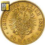 20 Mark Wilhelm II Empereur Revers 20 Mark Wilhelm II Empereur Revers