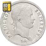 Piece 2 Francs Napoléon revers Empire 2 Francs Napoléon revers Empire