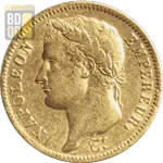 40 Francs Napoleon revers Empire