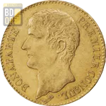 40 francs Or Bonaparte Premier consul 40 francs Or Bonaparte Premier consul