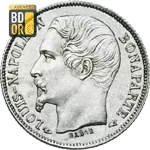50 Centimes Louis Napoleon Bonaparte