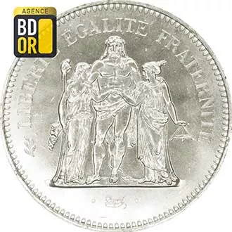 50 Francs Hercule 50 Francs Hercule - Pièce d'argent