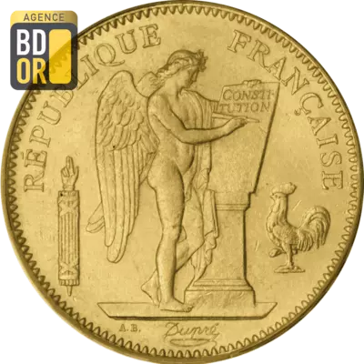 50 Francs Or Genie
