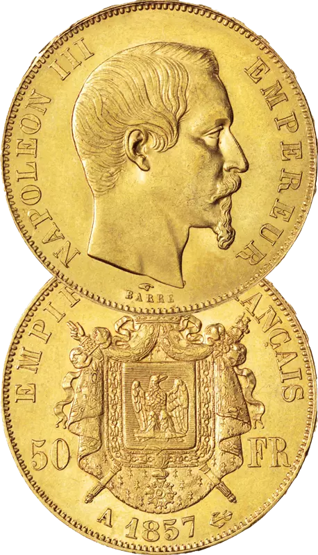 50 Francs Or Napoleon
