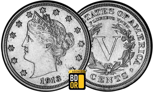 5 Cents 1913 Liberty Head