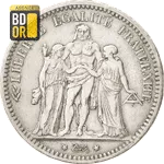 Piece 5 Francs Hercule Camelinat 5 Francs Hercule Camelinat