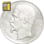 Piece 5 Francs Louis Napoléon Bonaparte 5 Francs Louis Napoléon Bonaparte