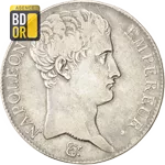 Piece 5 Francs Napoléon 1806 et 1807 5 Francs Napoléon 1806 et 1807