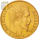 5 Francs Napoléon III Petit Module 5 Francs Napoléon III Petit Module