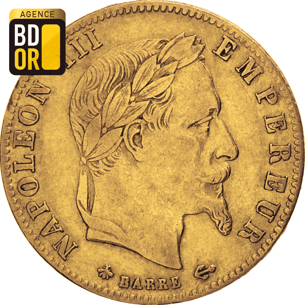 5 Francs Or Napoleon III