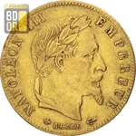 5 Francs Or Napoléon III Lauré 5 Francs Or Napoléon III Lauré