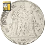 Piece 5 Francs Union et Force Directoire 5 Francs Union et Force Directoire