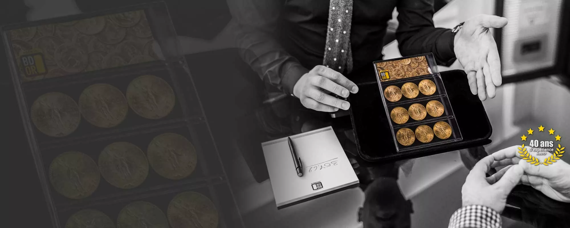 Pièce en Or sous scellé Agence BDOR Pièce en Or sous scellé Agence BDOR