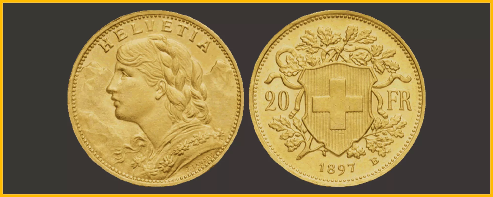 20 Francs Suisse Vreneli