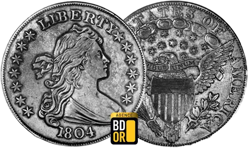 Dollar buste 1804 Classe 1