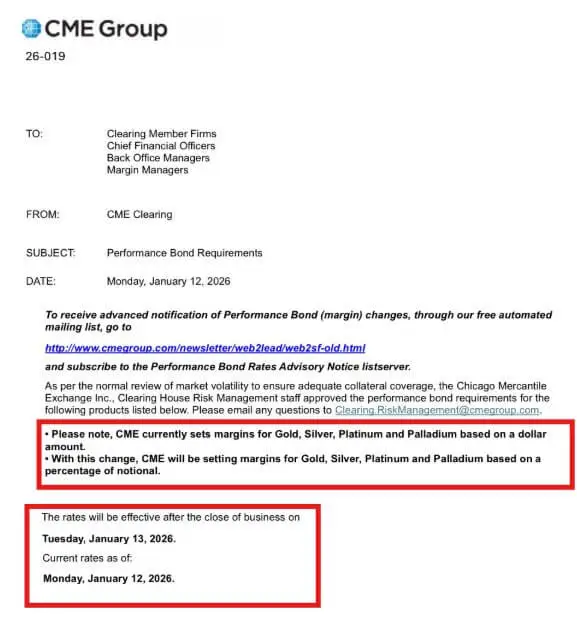 Les marges sur l'or seront désormais de 5 % et celles sur l'argent de 9 %
